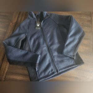 Spyder Men's Dark Blue Performance Jacket Small